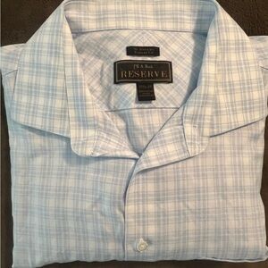 Jos A Banks Dress Shirt 17.5 x 34